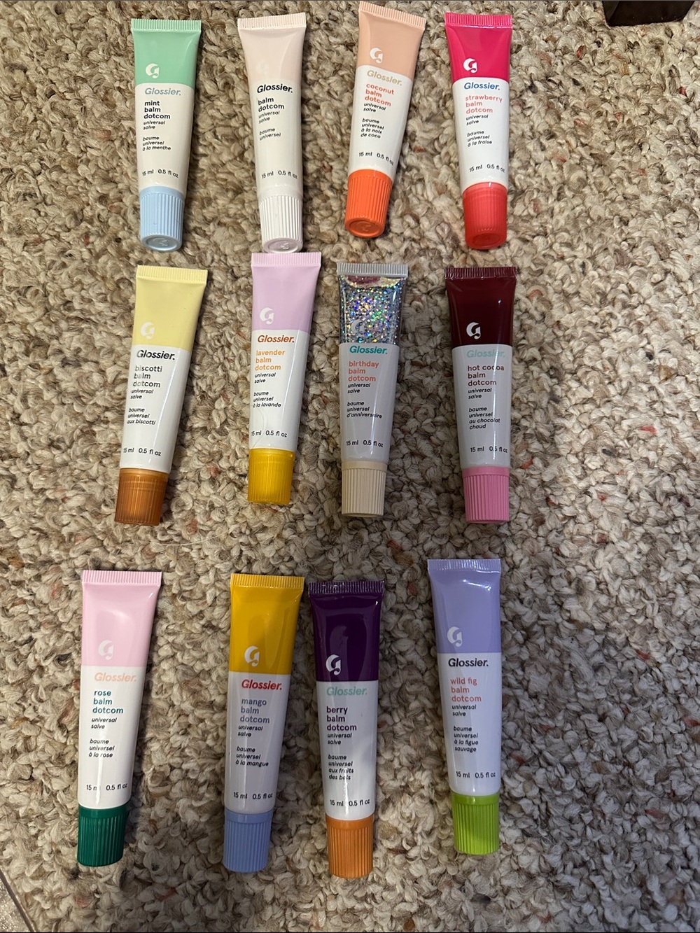 Glossier Balm Dotcom Set in Assorted Colors
